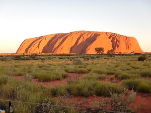 Many colours of Uluru