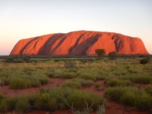 Many colours of Uluru