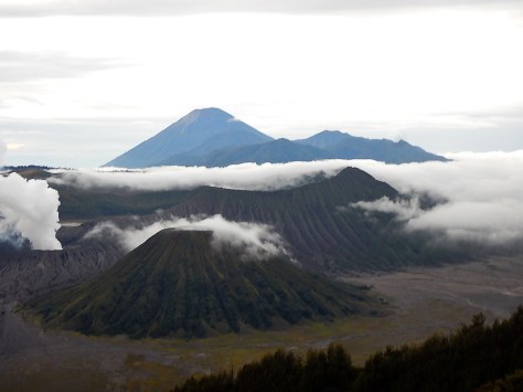 The three volcanoes!
