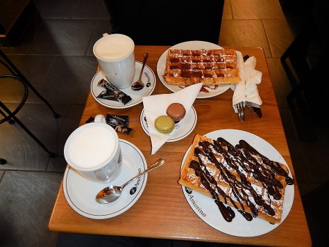 A reward for a mornings site seeing!