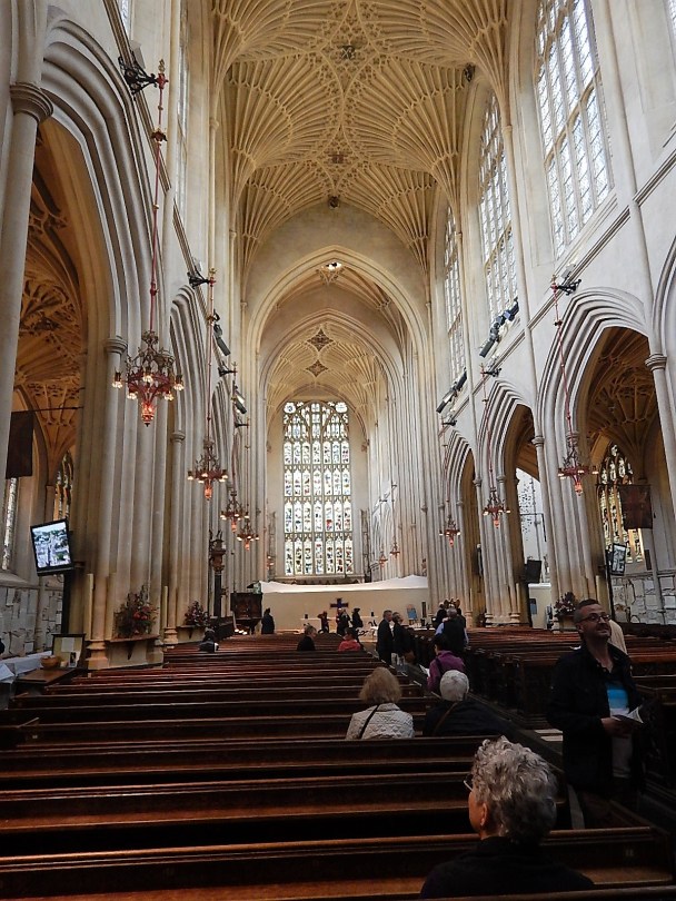Inside Bath Abbey